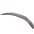 Tesla V-Style Carbon Fiber Rear Spoiler - Drill-Free Car Modification Aerodynamic Wing