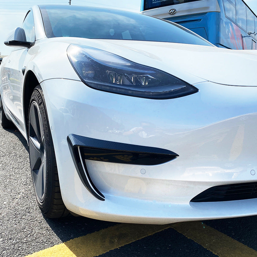 CUTIM Tesla Front Bumper Side Skirt Wind Knife Sticker