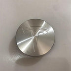 CUTIM Tesla Wheel Center Cap Emblem - Car Wheel Hub Cover Badge