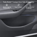 Car Door Side Storage Box for Tesla Model Y Juniper (4-Piece Set)