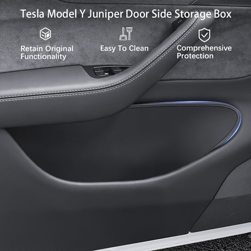 Car Door Side Storage Box for Tesla Model Y Juniper (4-Piece Set)