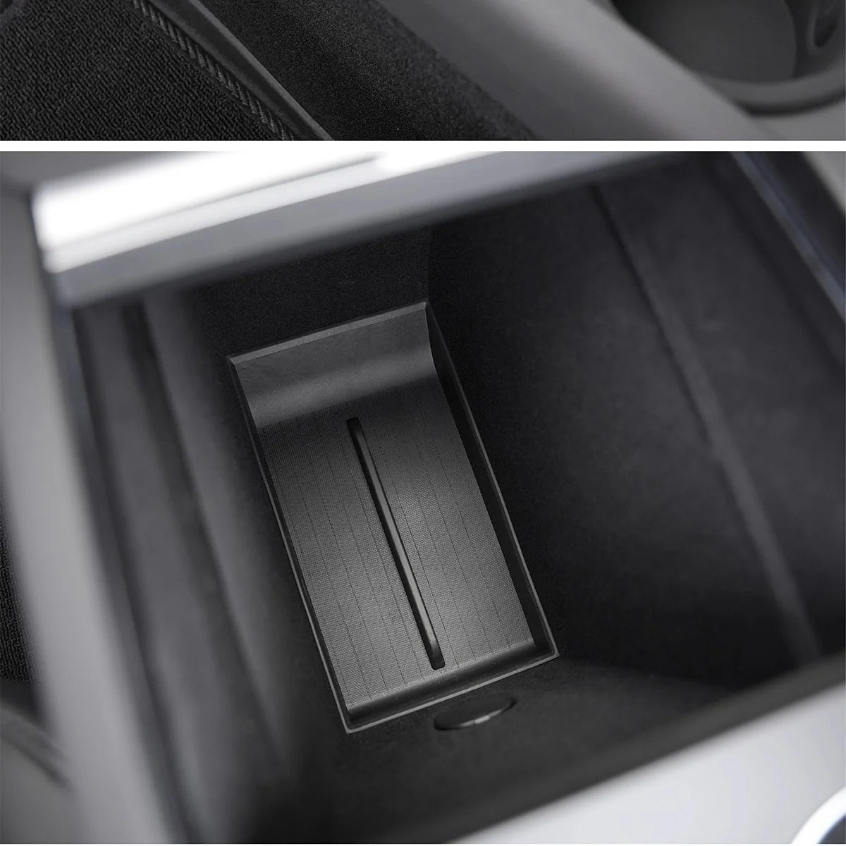 Tesla Model Y Juniper Armrest Lower Storage Organizer