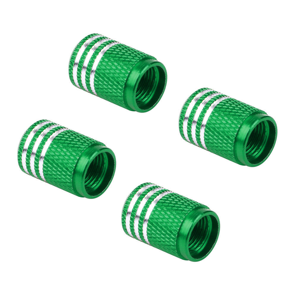 CUTIM Colourful Aluminium Alloy Tyre Valve Caps for Tesla