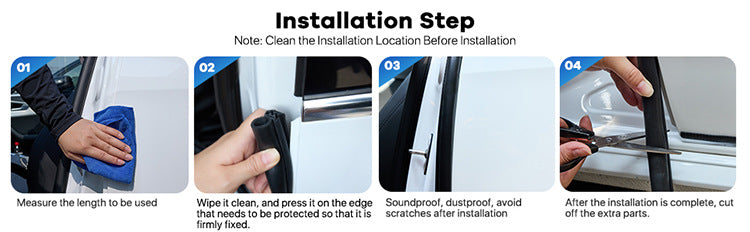 CUTIM Automotive door seals For Tesla Model 3/Y
