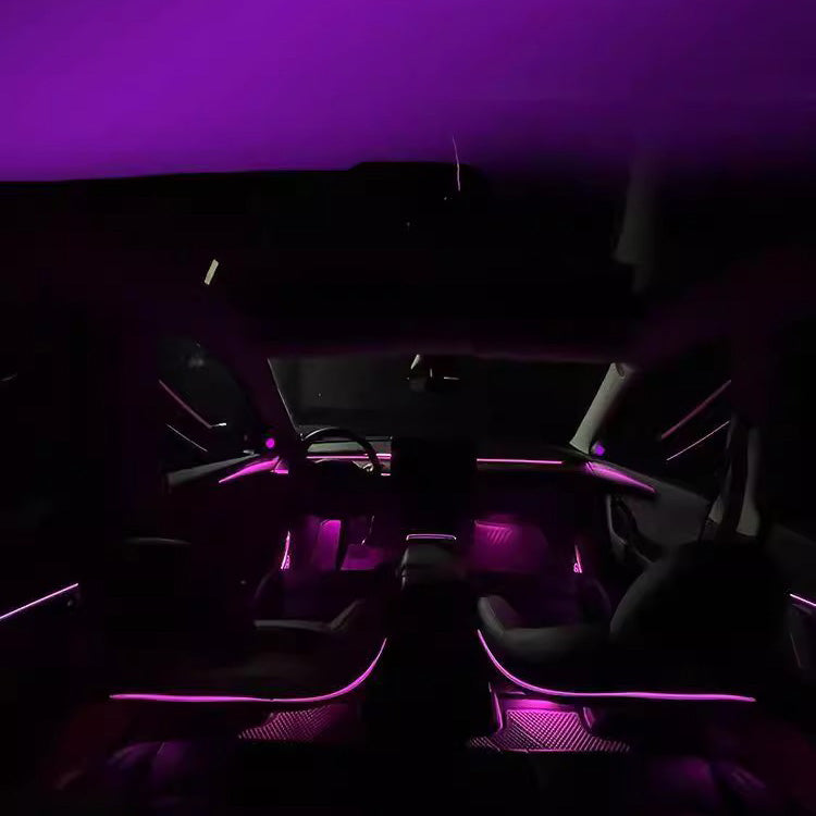 8.9'' Integrated Dashboard Display With Ambient Lighting