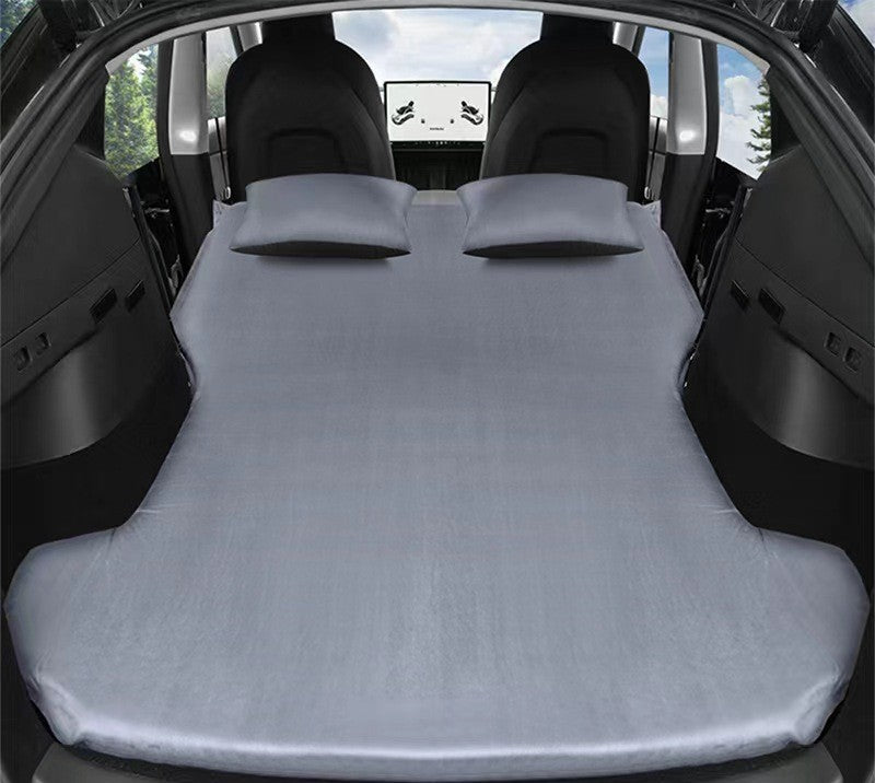 CUTIM Custom-Fit Car Air Mattress for Tesla Model 3/Y. Camping Rear Seat & Trunk Sleeping Air Bed