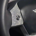 CUTIM Bling Steering Wheel Buttons Decorate for Tesla Model 3 Model Y（2017-2024）