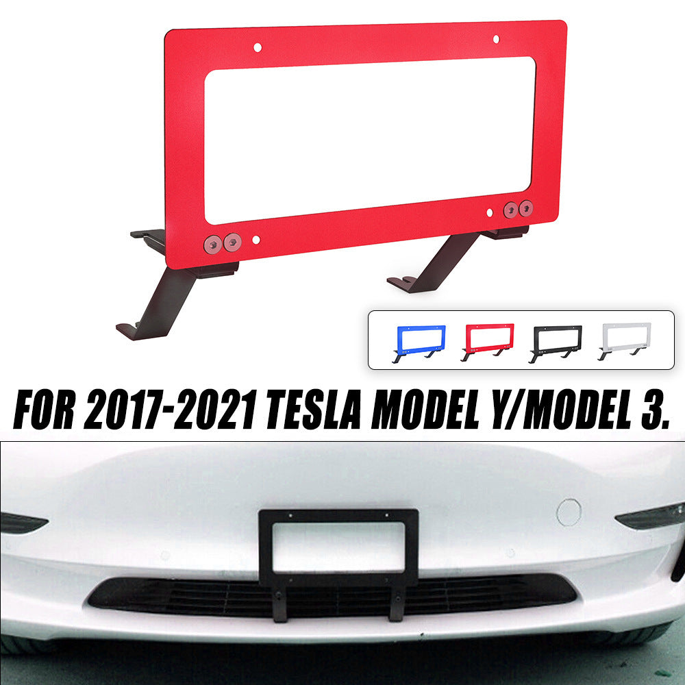 CUTIM Tesla Drill-Free License Plate Bracket