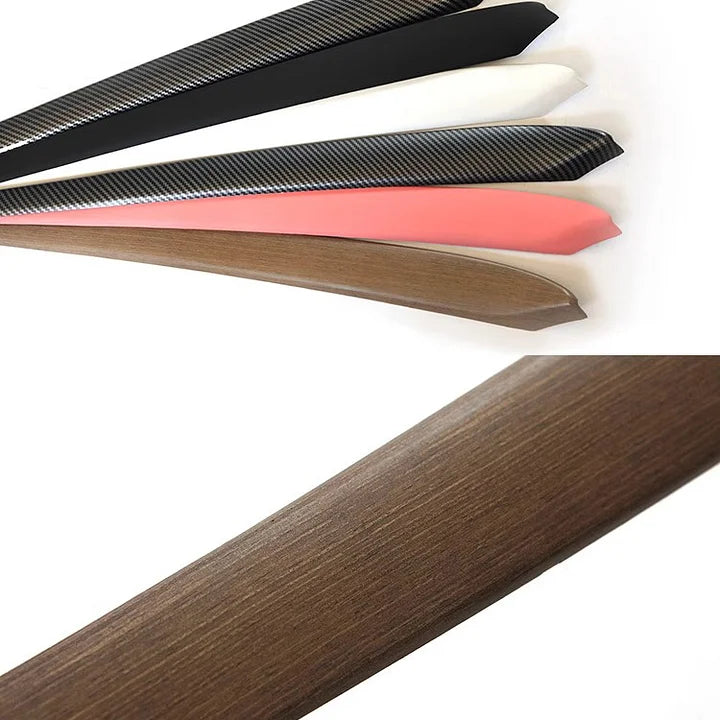 Carbon Fiber Door Panel Trim for Tesla Model 3 / Model Y (2-Piece Set)
