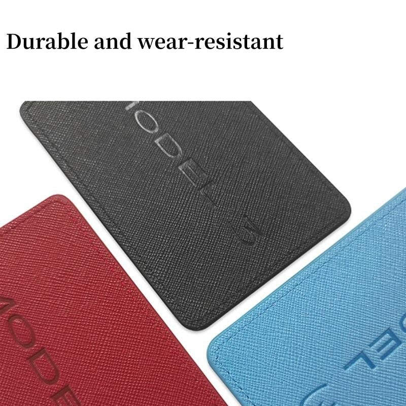 Key Card Holder Leather Card for Tesla Model 3 & Model Y
