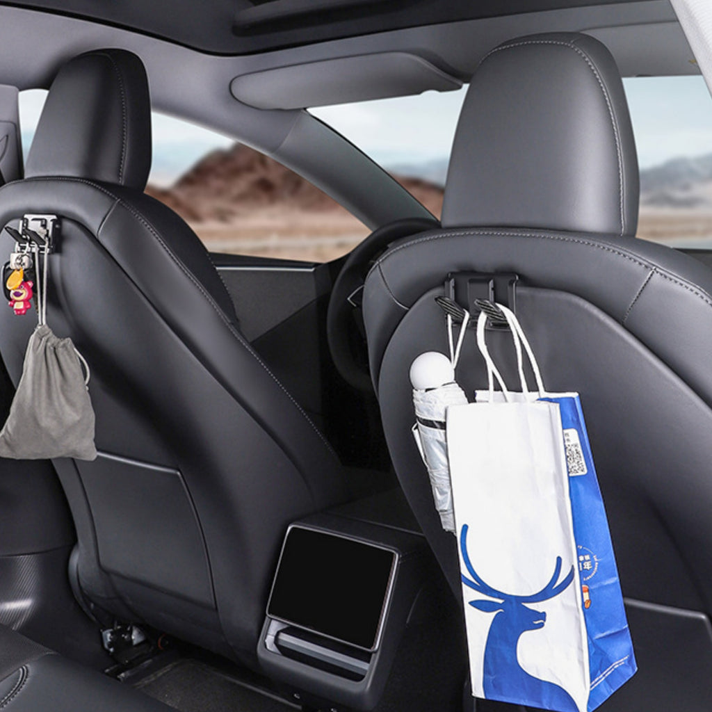 Folding Glove Box Hook for Tesla Model 3 Highland & Model Y Juniper