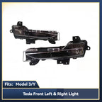 CUTIM Tesla Front Fog Light Non-Destructive Installation High Penetration LED