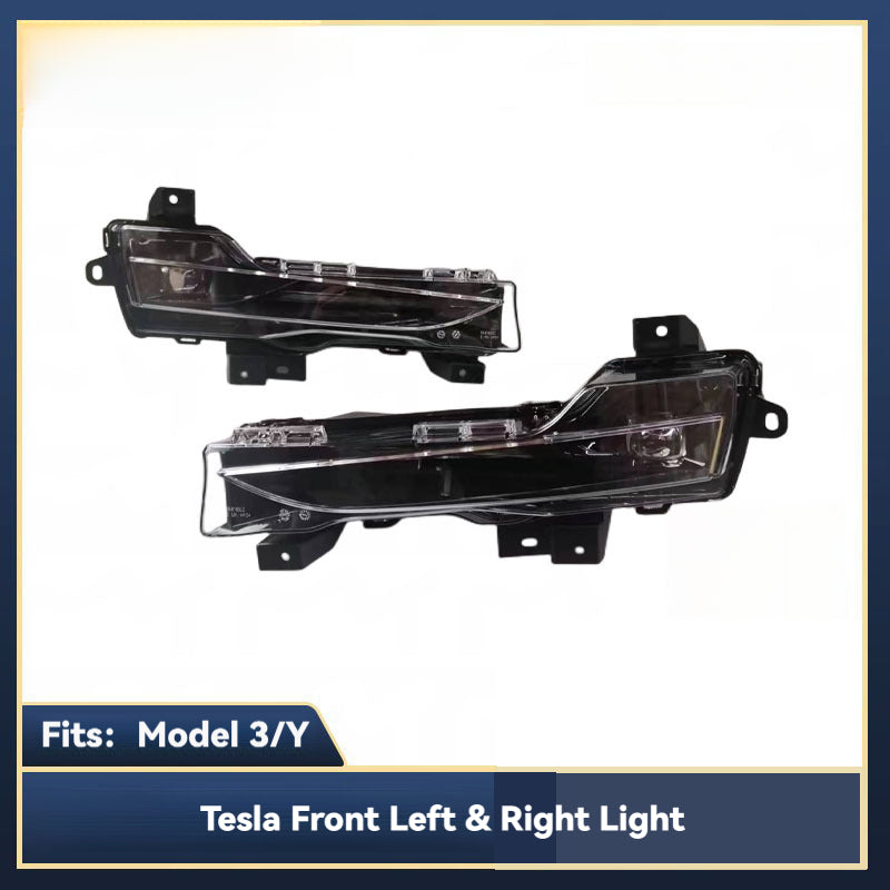 CUTIM Tesla Front Fog Light Non-Destructive Installation High Penetration LED