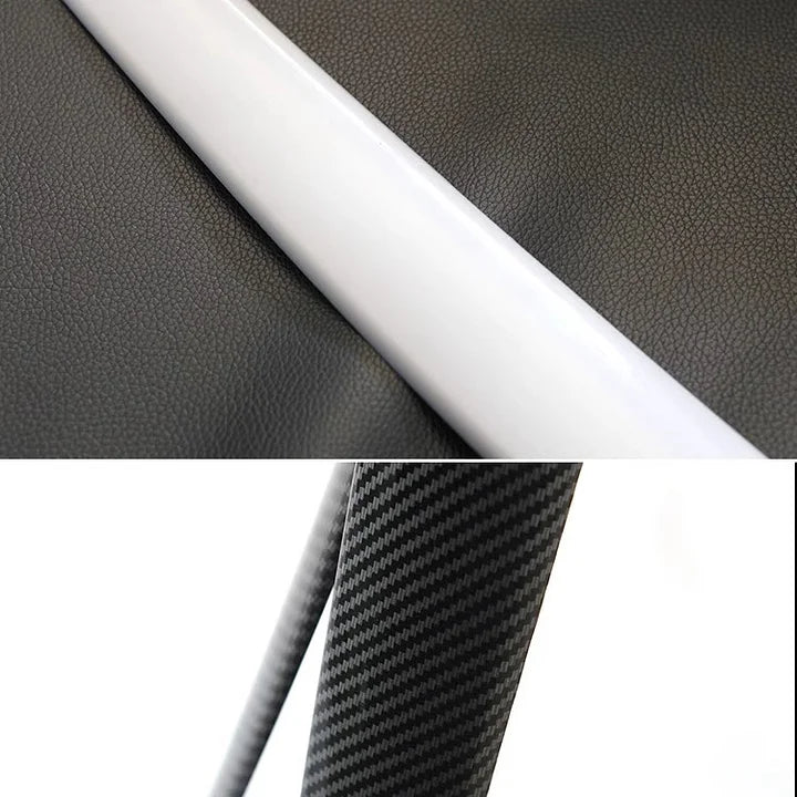 Carbon Fiber Door Panel Trim for Tesla Model 3 / Model Y (2-Piece Set)