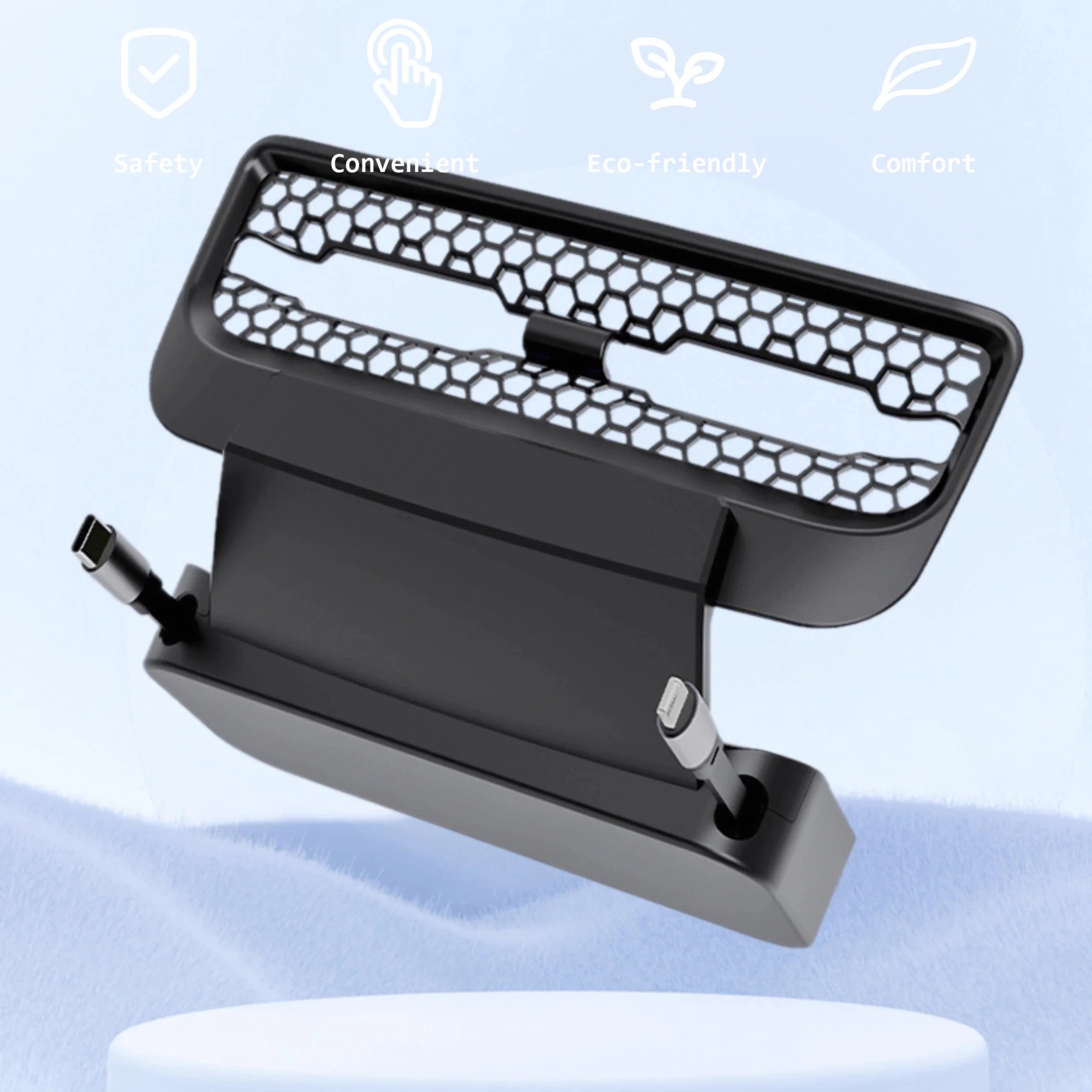 Tesla Model Y / Model 3 Rear Air Vent Charging Dock