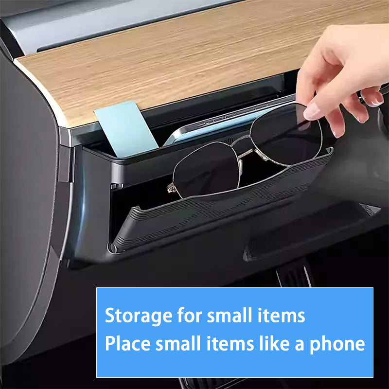 CUTIM Driver Mini Glove Box for Tesla Model 3 & Model Y