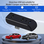 CUTIM Glove Box USB Hub for Model Y Juniper & Model 3 Highland