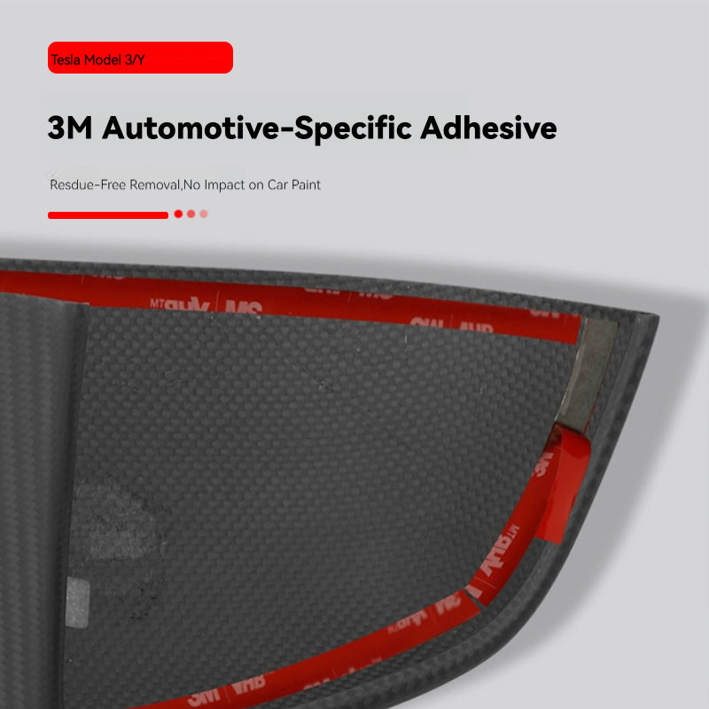 Side Mirror Cover OEM Style for Tesla Model X / S – Dry Carbon Fiber Exterior Mods