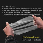 CUTIM Transparent TPU Protective Film for Dashboard and Center Console Screens