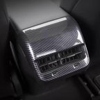Model 3 / Y Backseat Air Vent Cap Cover - Real Dry Carbon Fiber