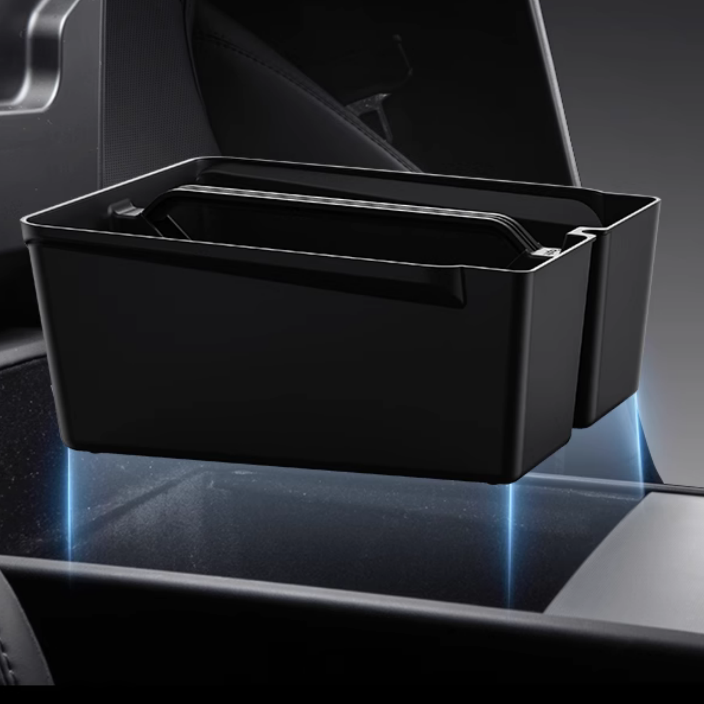 Center Armrest Storage Box for Tesla Model 3 Highland & Model Y Juniper