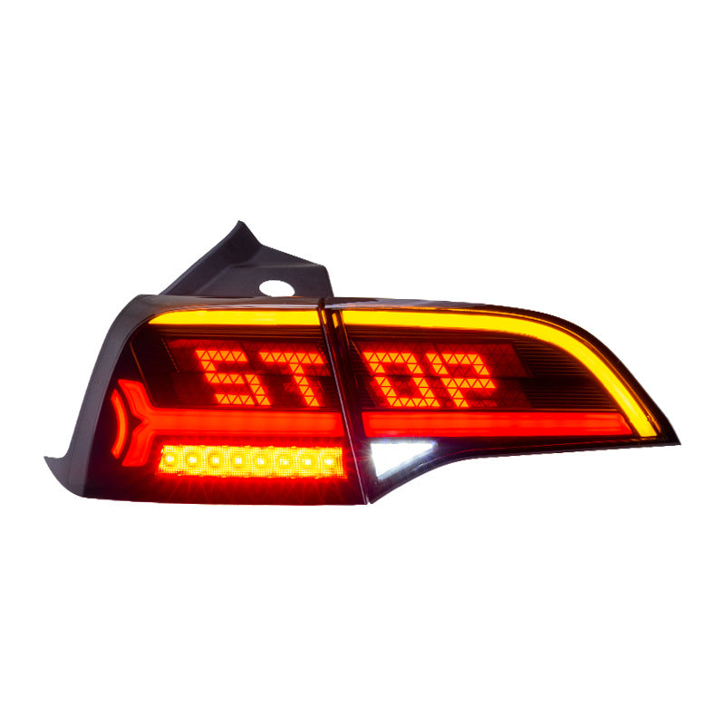 CUTIM For Tesla Model 3/Y Tail Light Assembly OLED Dynamic DRL Sequential Turn Signal Brake Light