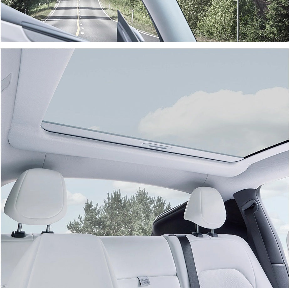 CUTIM Retractable Sun Shade for Model Y Juniper