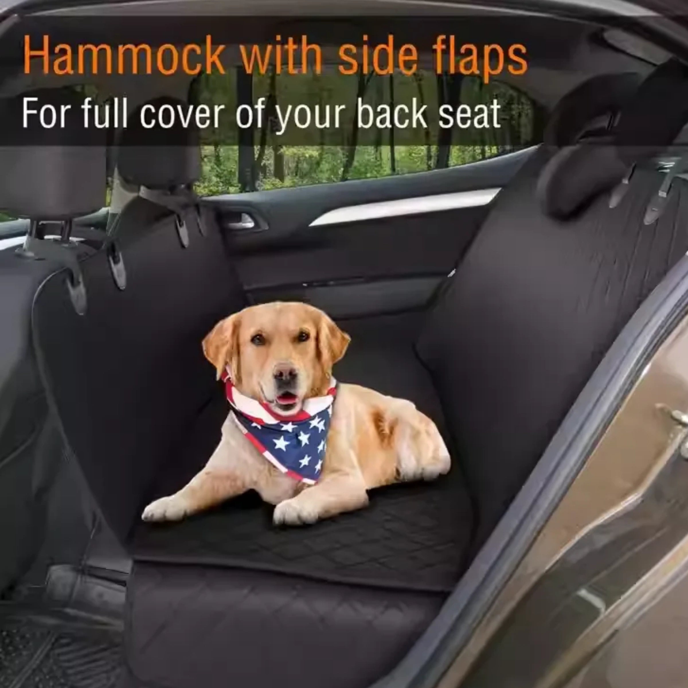 Rear Seat Dog Seat Cover for Tesla Model S/3/X/Y/Cybertruck – Waterproof Pet Protector