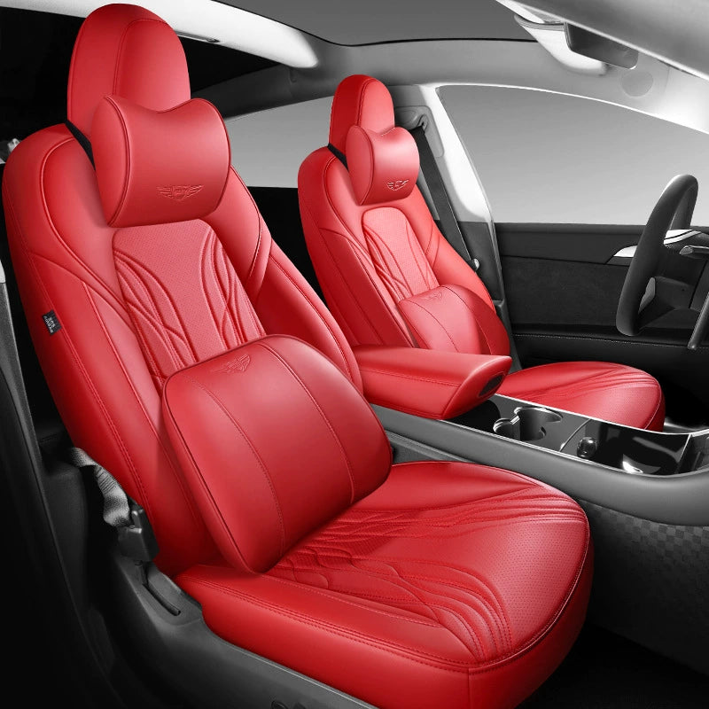 CUTIM Tesla Model 3 Y Full-Cover Seat Covers for All Seasons