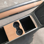 CUTIM Wood Center Console Wrap for Model 3/Y