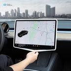 CUTIM Silicone Central Screen Protector Frame for Tesla Model 3 / Y
