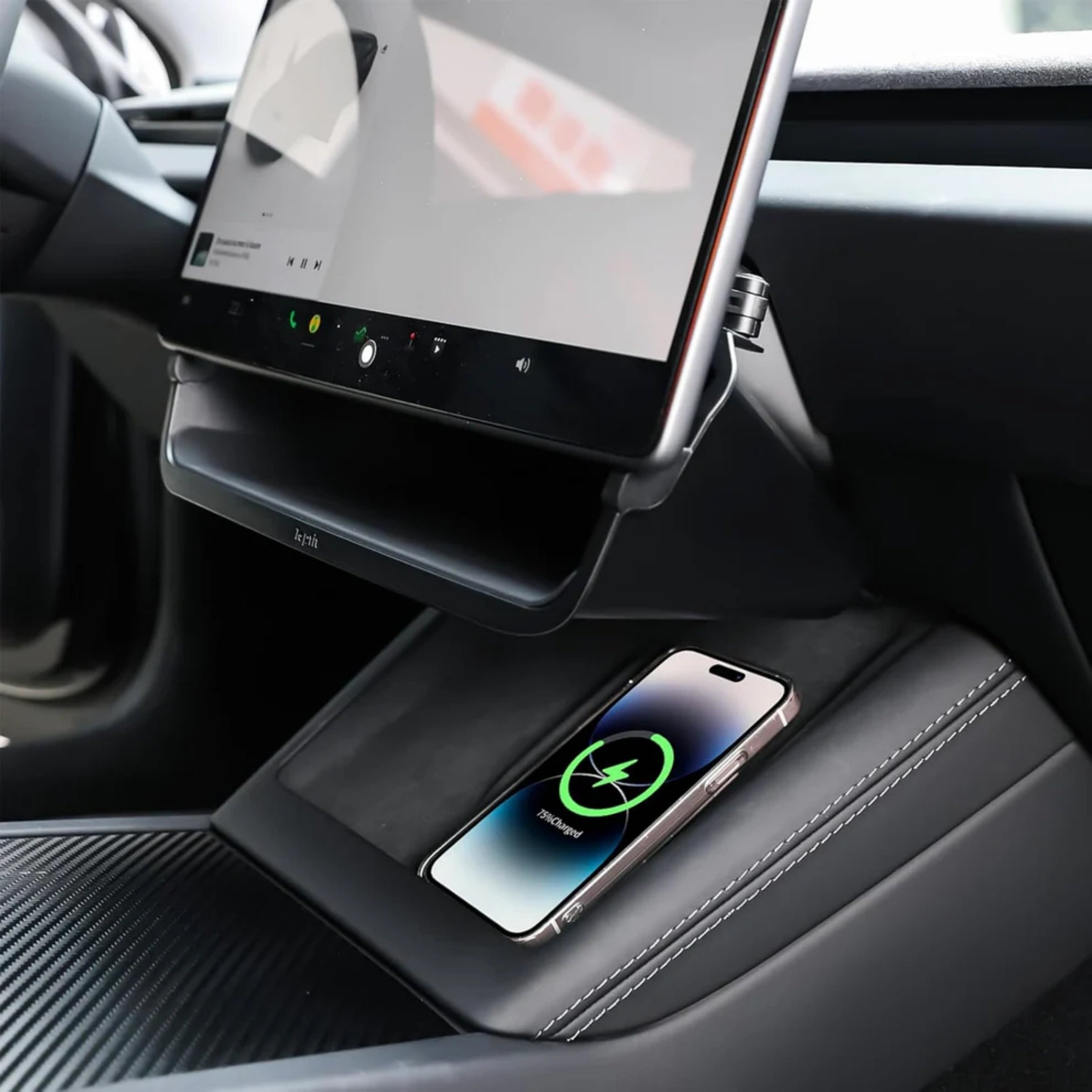CUTIM Under Screen Storage Box for New Model Y / 3 Highland