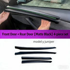 CUTIM Door trim decorative inserts for interior For Tesla Model Y Juniper