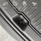 CUTIM Trunk Mat With Backrest Mat for Tesla New Model Y
