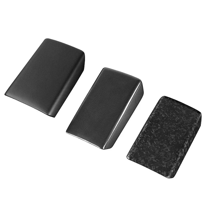Model Y / 3 Armrest Cover - Dry Carbon Fiber Interior Mods