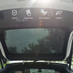 CUTIM  Front Skylight Roof/Tailgate Sunshade for Model X