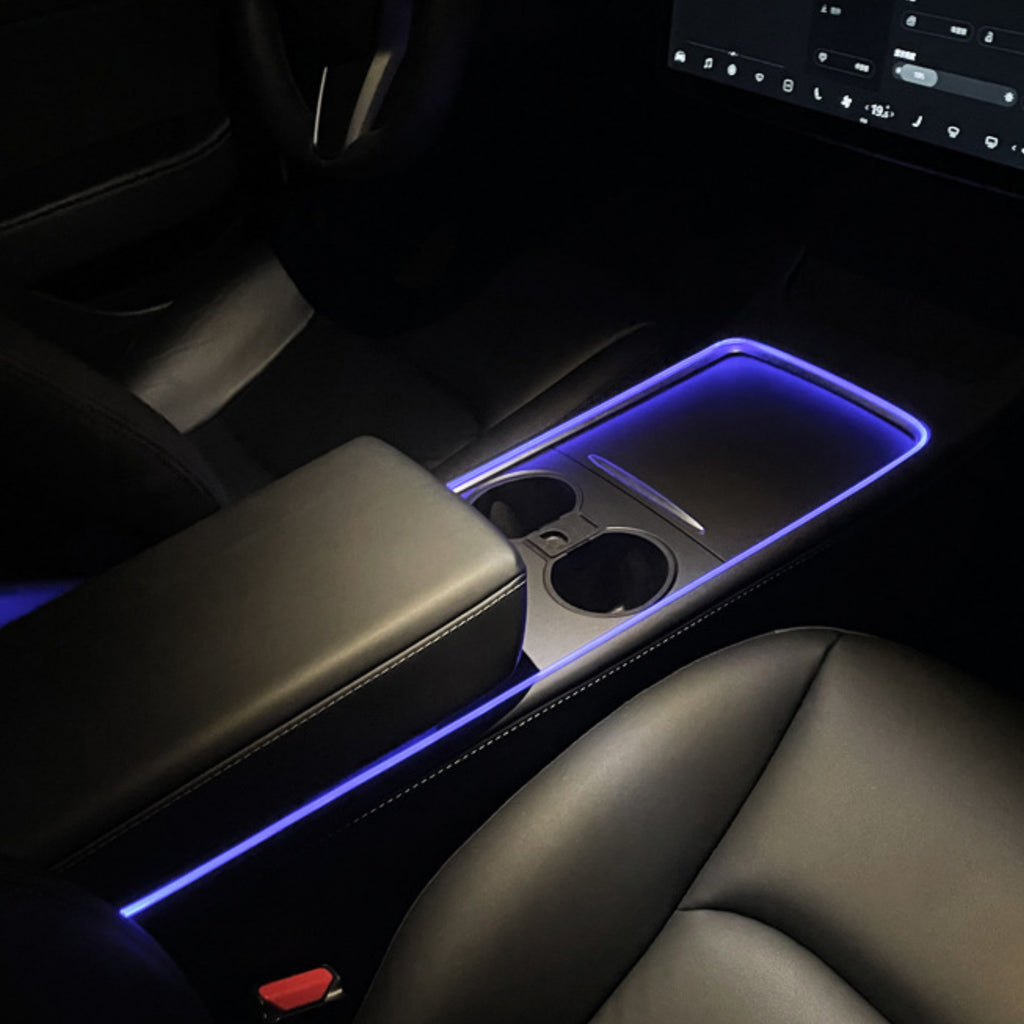 Tesla Center Console Ambient Lighting LED Strip for 3/Y