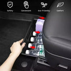 CUTIM Front Rear Under Seat Storage Box for Tesla Model Y 5-Seater