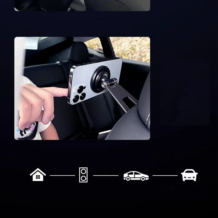 CUTIM Rear Seat Magnetic Car Holder For Model 3/Y