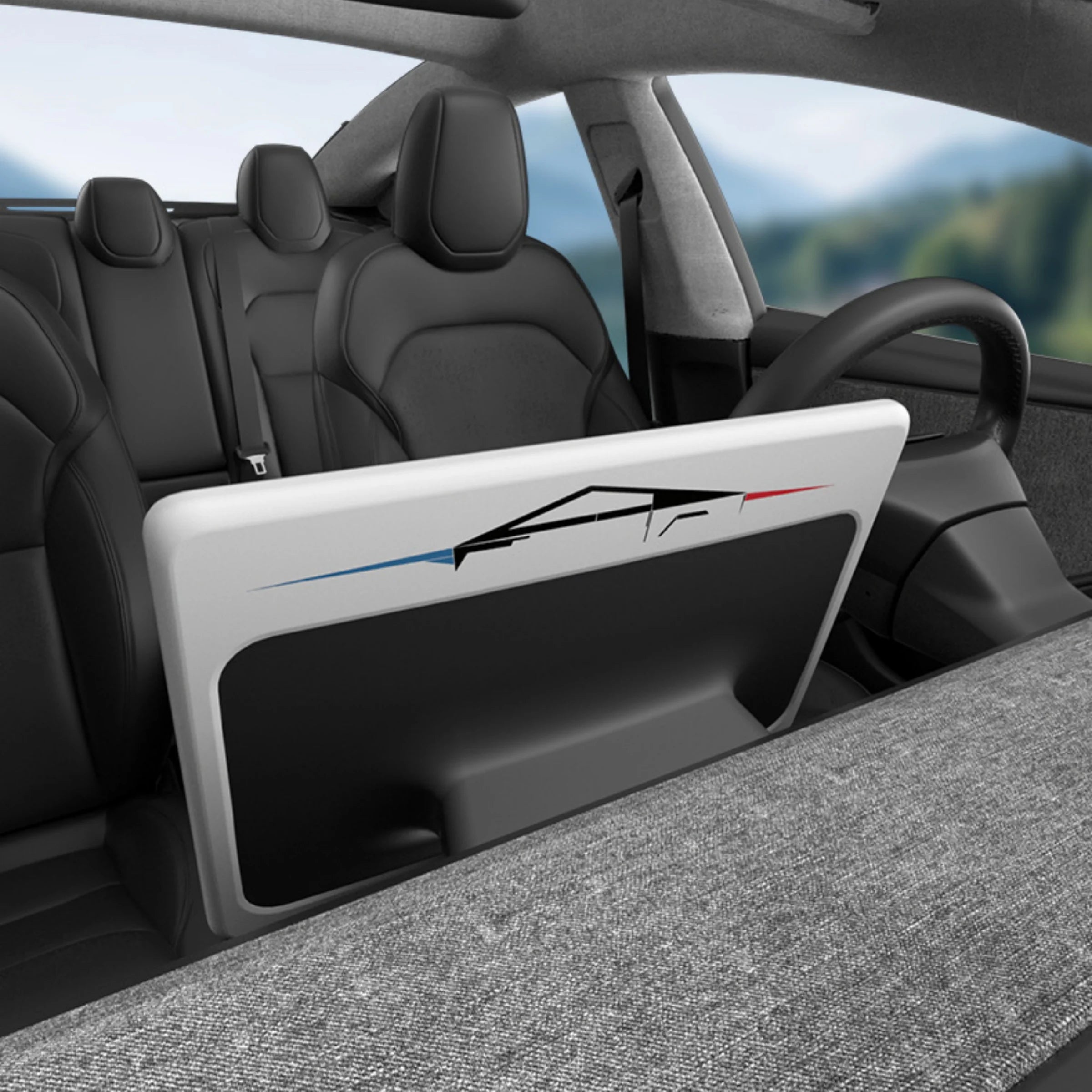 CUTIM Central Screen Protector Frame for Tesla Model 3 Highland & New Model Y
