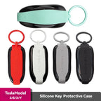 CUTIM Tesla Original Style Key Case, Remote Start Key Chain & Protective Cover