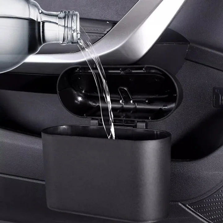 Premium Leak-Proof Car Trash Can for Tesla