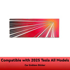 CUTIM Tesla Emblem Trunk Badge & Metal Trim Performance Launch Badge | CUTIM