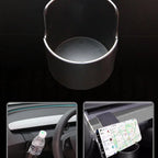 CUTIM Dashboard Left Cup Holder for Tesla Model 3/Y