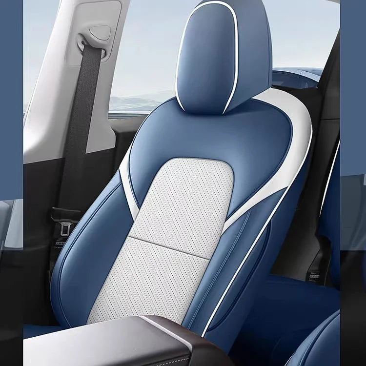 CUTIM Leather Seat Covers for Tesla Model 3 & Model Y