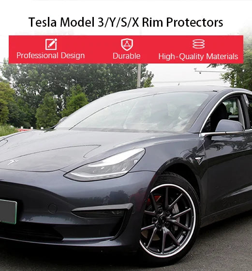 CUTIM Precision Rim Shield: High-Durability Wheel Protectors for Tesla
