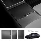 Dry Carbon Fiber Center Console Cover for Tesla Model Y Juniper / Model 3 Highland / Model YL