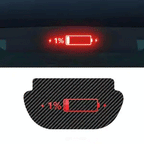 Battery icon brake light projection sticker for Tesla Model Y