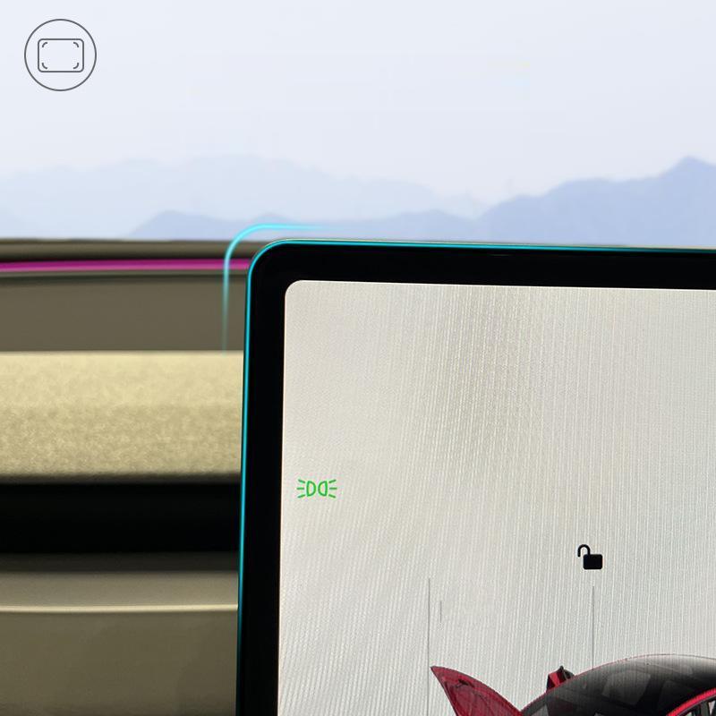 Tesla Model 3/Y 15″ Matte Screen Protector – Anti-Glare Tempered Glass