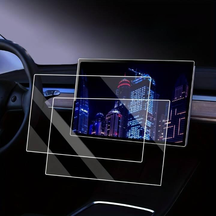 Tesla Front & Rear Clear Screen Protectors Series